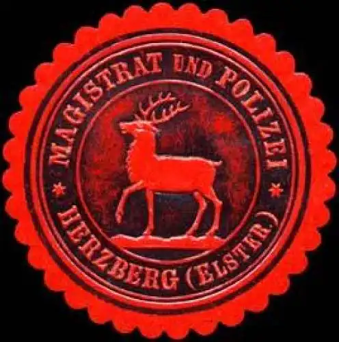 Magistrat und Polizei - Herzberg (Elster)