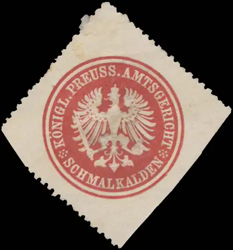 K.Pr. Amtsgericht Schmalkalden