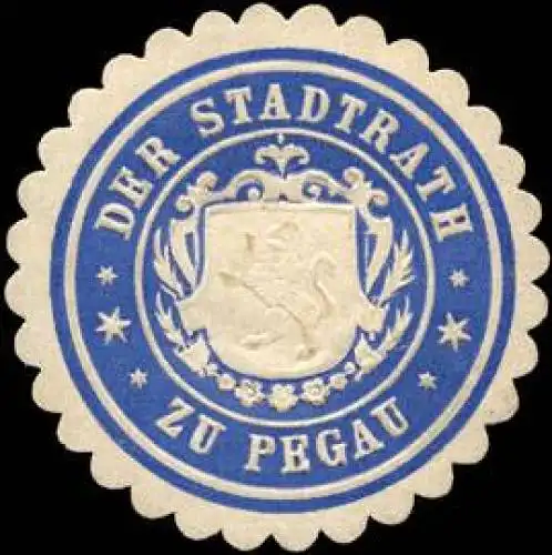 Der Stadtrath zu Pegau