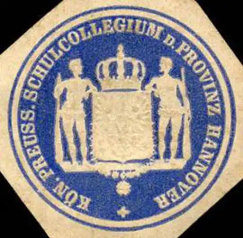 K.Pr. Schulkollegium der Provinz Hannover