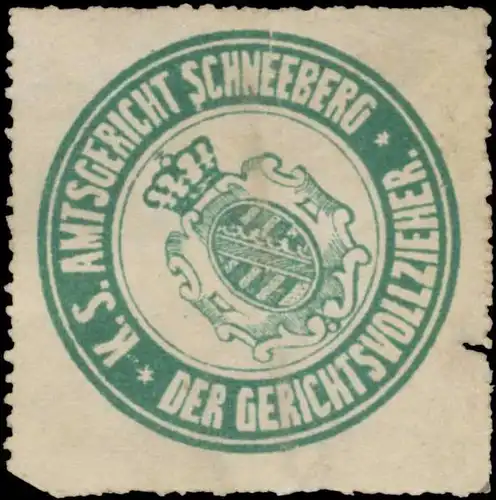 K.S. Amtsgericht Scheibenberg der Gerichtsvollzieher