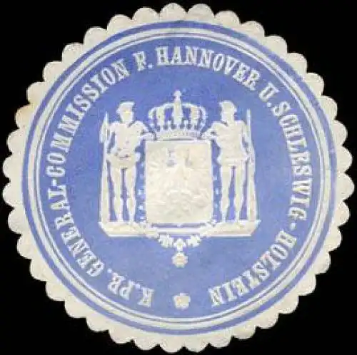 KÃ¶niglich Preussische General - Commission fÃ¼r Hannover und Schleswig - Holstein