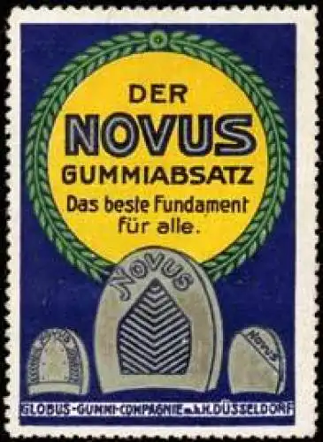 Der Novus Gummiabsatz