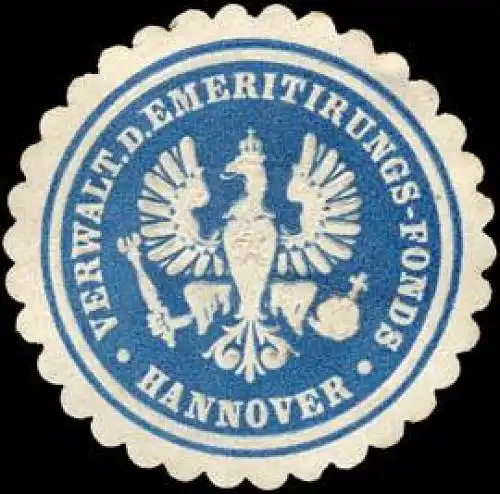 Verwaltung des Emeritirungs - Fonds - Hannover