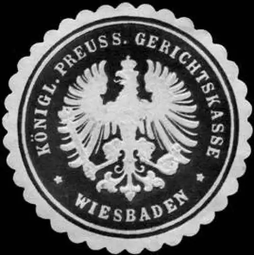 KÃ¶niglich Preussische Gerichtskasse - Wiesbaden