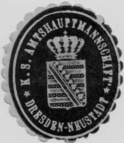 Königlich Sächsische Amtshauptmannschaft - Dresden - Neustadt