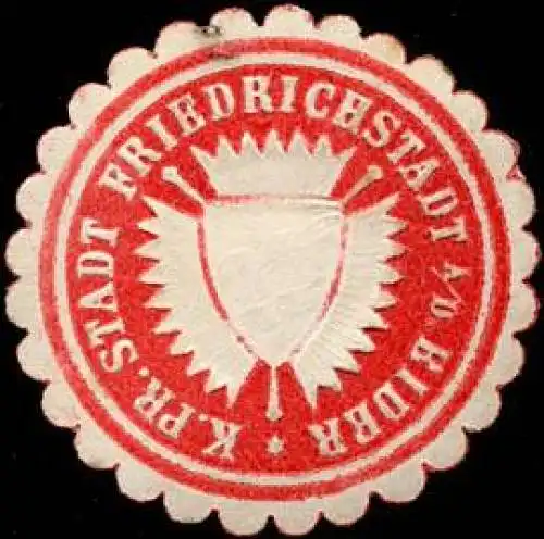 KÃ¶niglich Preussische Stadt Friedrichstadt an der Eider