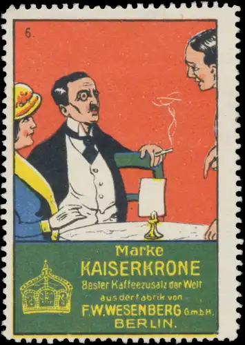 Kaffeezusatz Marke Kaiserkrone