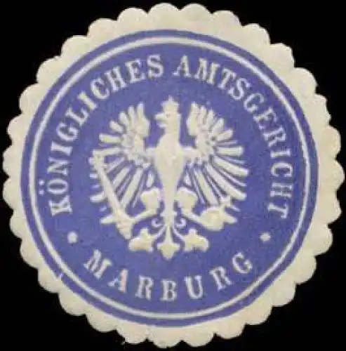 KÃ¶nigliches Amtsgericht Marburg