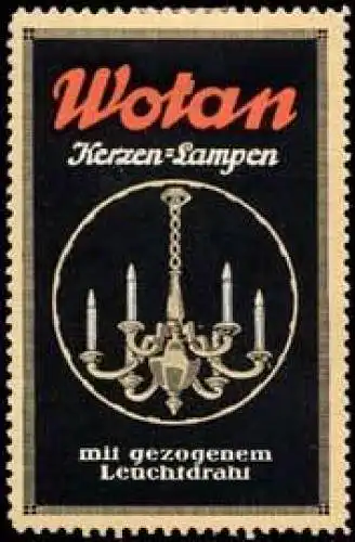 Wotan Kerzen-Lampen