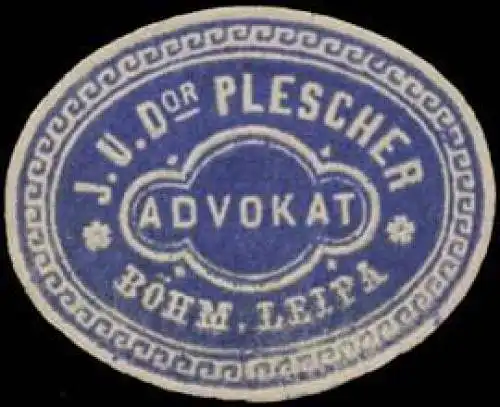 Advokat Dr. Plescher