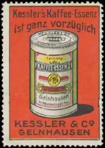 Kesslers Kaffee-Essenz ist ganz vorzÃ¼glich