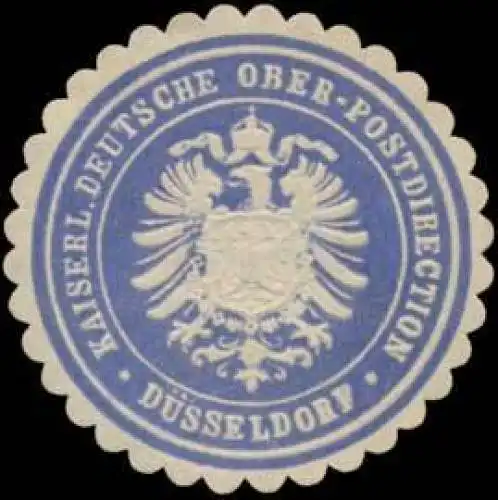 K. Deutsche Ober-Postdirection DÃ¼sseldorf