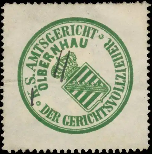 K.S. Amtsgericht Olbernhau - Der Gerichtsvollzieher