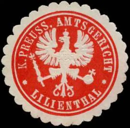 KÃ¶niglich Preussisches Amtsgericht - Lilienthal