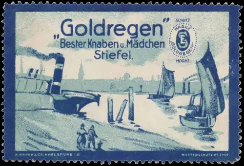 Goldregen bester Knaben- und MÃ¤dchen Stiefel