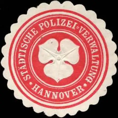 StÃ¤dtische Polizei - Verwaltung Hannover