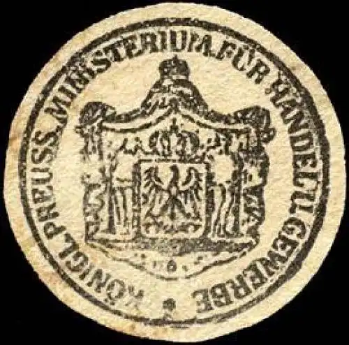 KÃ¶niglich Preussische Ministerium fÃ¼r Handel und Gewerbe