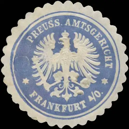 Pr. Amtsgericht Frankfurt/Oder