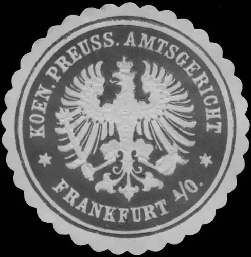 K.Pr. Amtsgericht Frankfurt/Oder