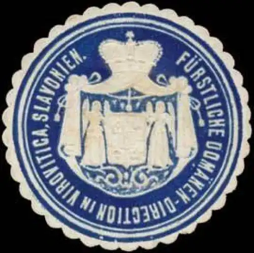F. Domänen-Direction in Virovitica, Slavonien