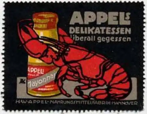 Hummer - Appels Delikatessen