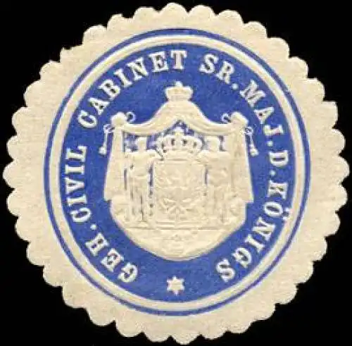Geheimes Civil Cabinet Seiner MajestÃ¤t des KÃ¶nigs