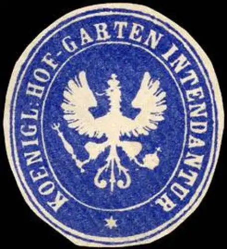 Koenigliche Hof - Garten Intendantur
