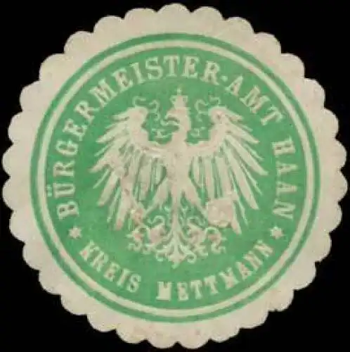 BÃ¼rgermeister-Amt Haan Kreis Mettmann