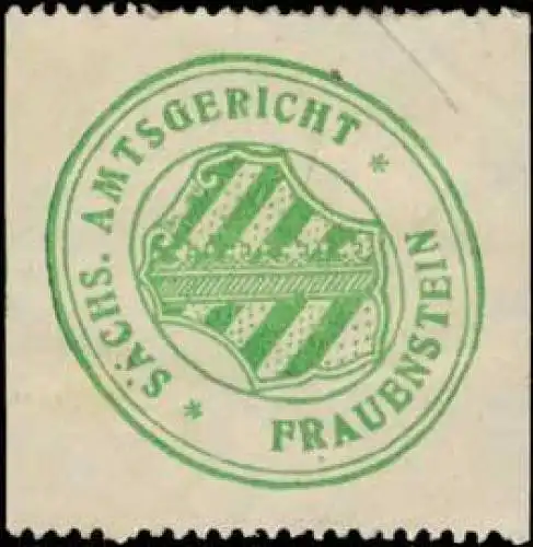 SÃ¤chs. Amtsgericht Frauenstein