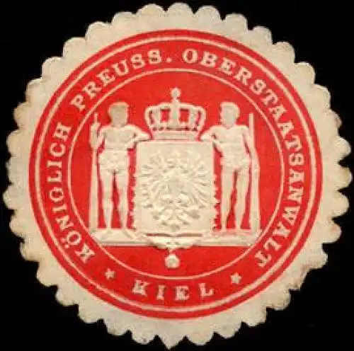 Königlich Preussischer Oberstaatsanwalt - Kiel