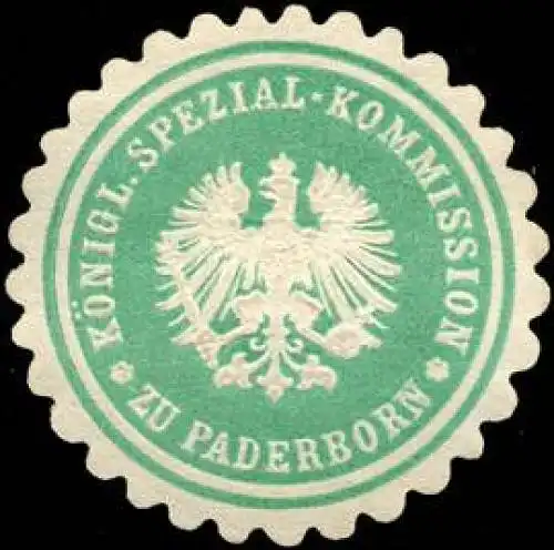 KÃ¶nigliche Spezial - Kommission zu Paderborn