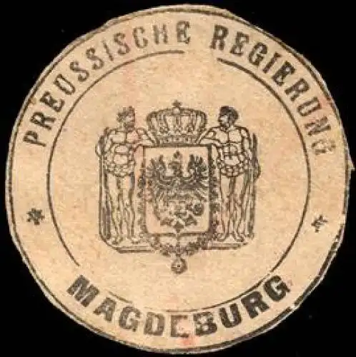 Preussische Regierung - Magdeburg