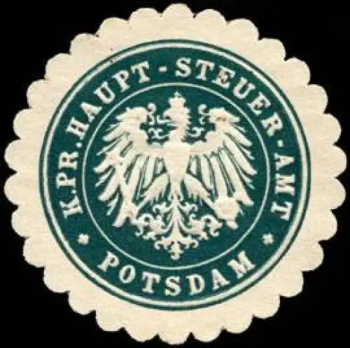 KÃ¶niglich Preussische Haupt - Steuer - Amt - Potsdam