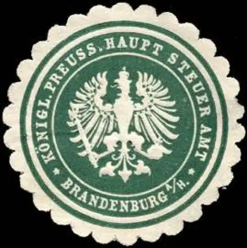 KÃ¶niglich Preussische Haupt Steuer Amt - Brandenburg an der Havel