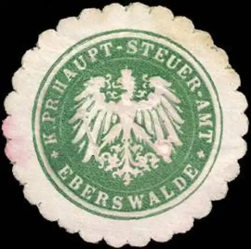 KÃ¶niglich Preussische Haupt - Steuer - Amt - Eberswalde