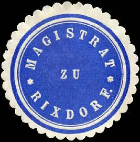 Magistrat zu Rixdorf