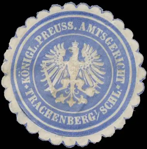 K.Pr. Amtsgericht Trachenberg/Schlesien