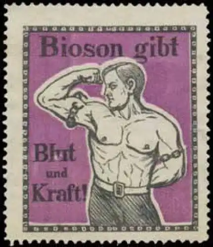 Bioson gibt Blut und Kraft