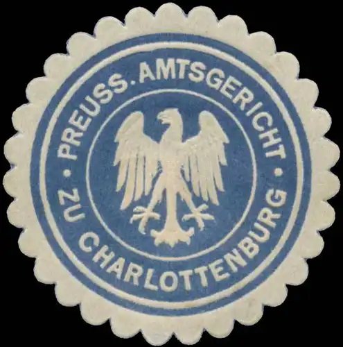 Pr. Amtsgericht zu Charlottenburg