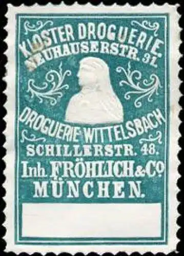 Kloster Droguerie - Droguerie Wittelsbach Inhaber: FrÃ¶hlich & Co. - MÃ¼nchen