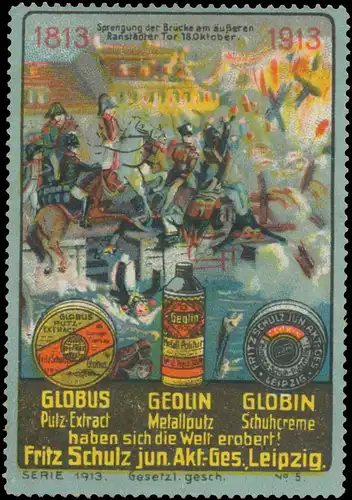 Sprengung der BrÃ¼cke am Ã¤uÃeren RanstÃ¤dter Tor