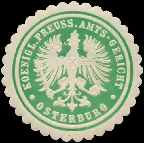 K. Pr. Amtsgericht Osterburg