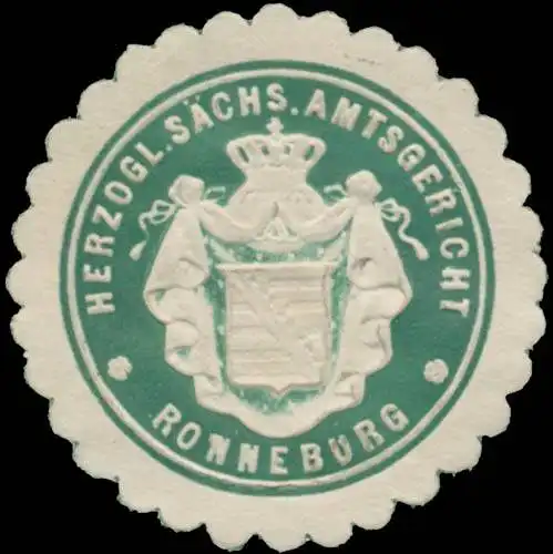 H. S. Amtsgericht Ronneburg