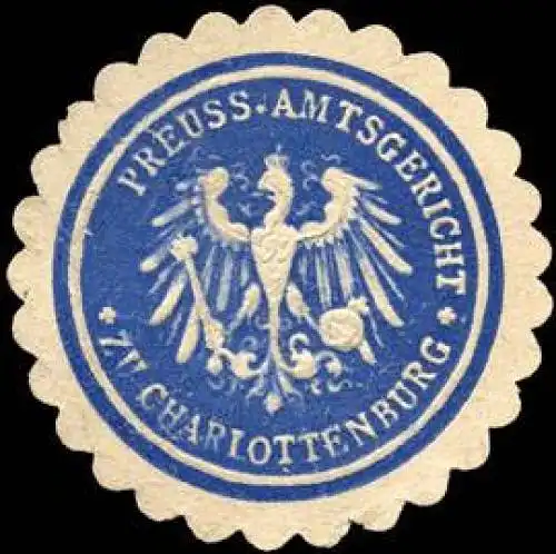 Preussisches Amtsgericht zu Charlottenburg