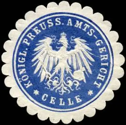 KÃ¶niglich Preussisches Amts - Gericht - Celle