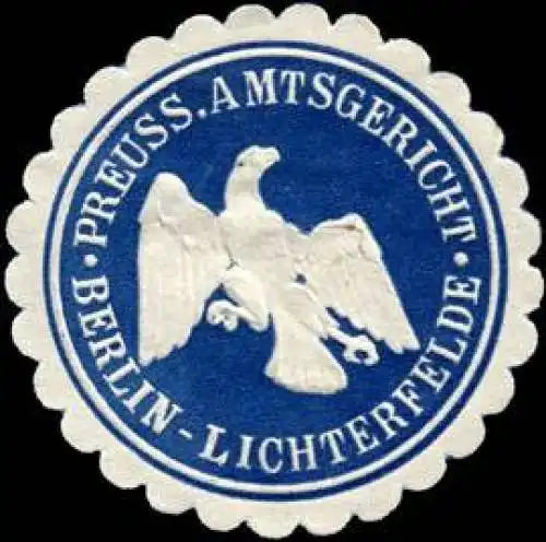 Preussisches Amtsgericht - Berlin - Lichterfelde