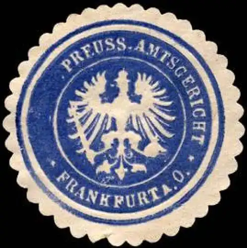 Preussisches Amtsgericht - Frankfurt an der Oder