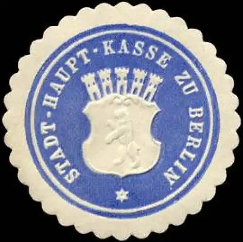 Stadt - Haupt - Kasse zu Berlin