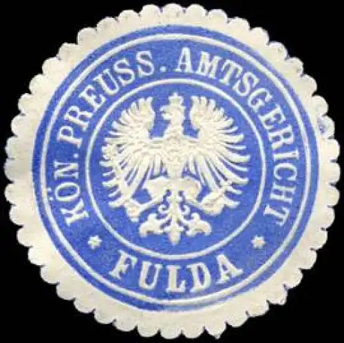 KÃ¶niglich Preussisches Amtsgericht - Fulda
